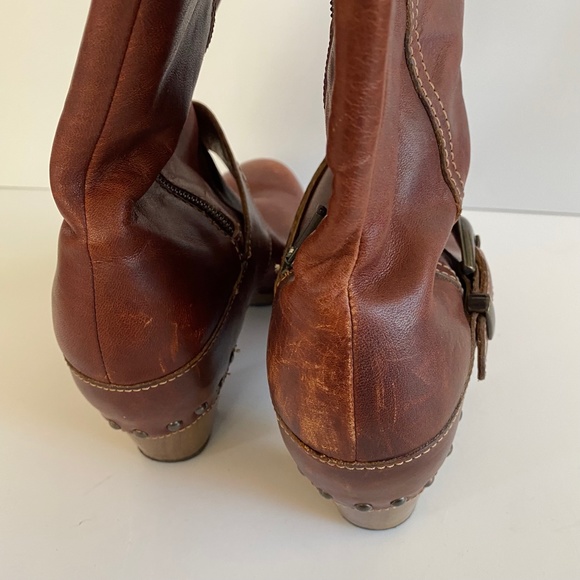 Dansko Womens Brown Rylan Crazy 1314787800 Leather Western Boots Size US 8 - Picture 4 of 8